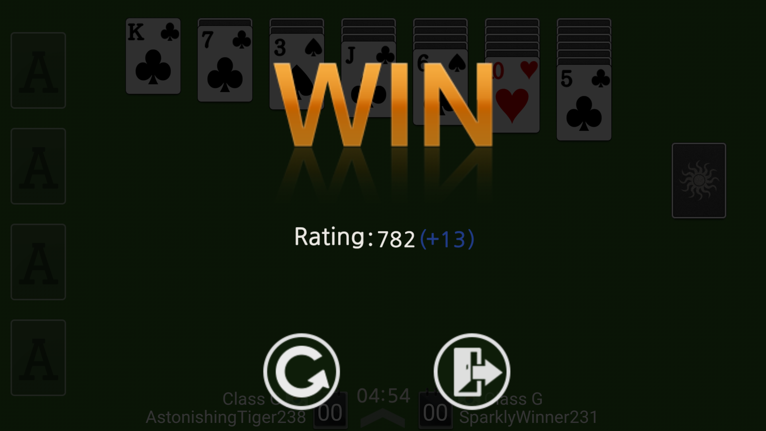 Dr. Solitaire Game Screenshot