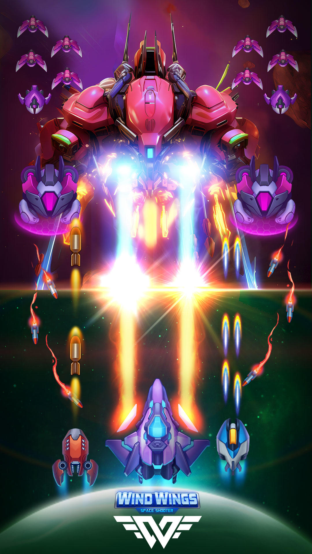 WindWings: Space Shooter Game Screenshot