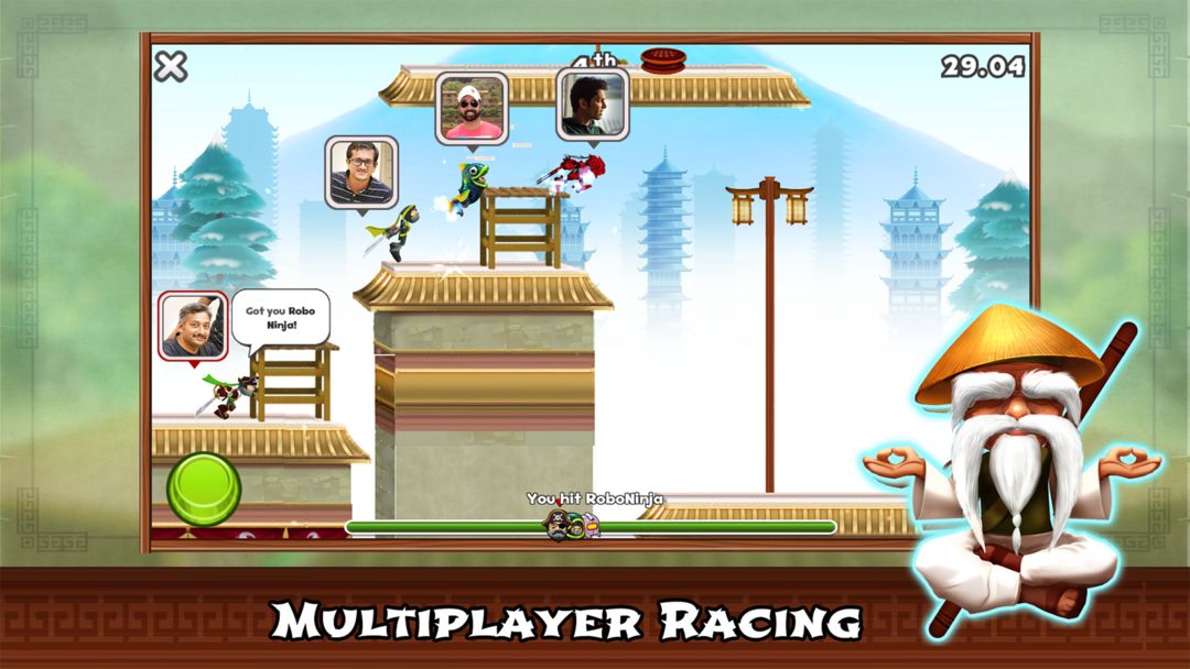 Screenshot of Ninja Race - Fun Run Multiplayer