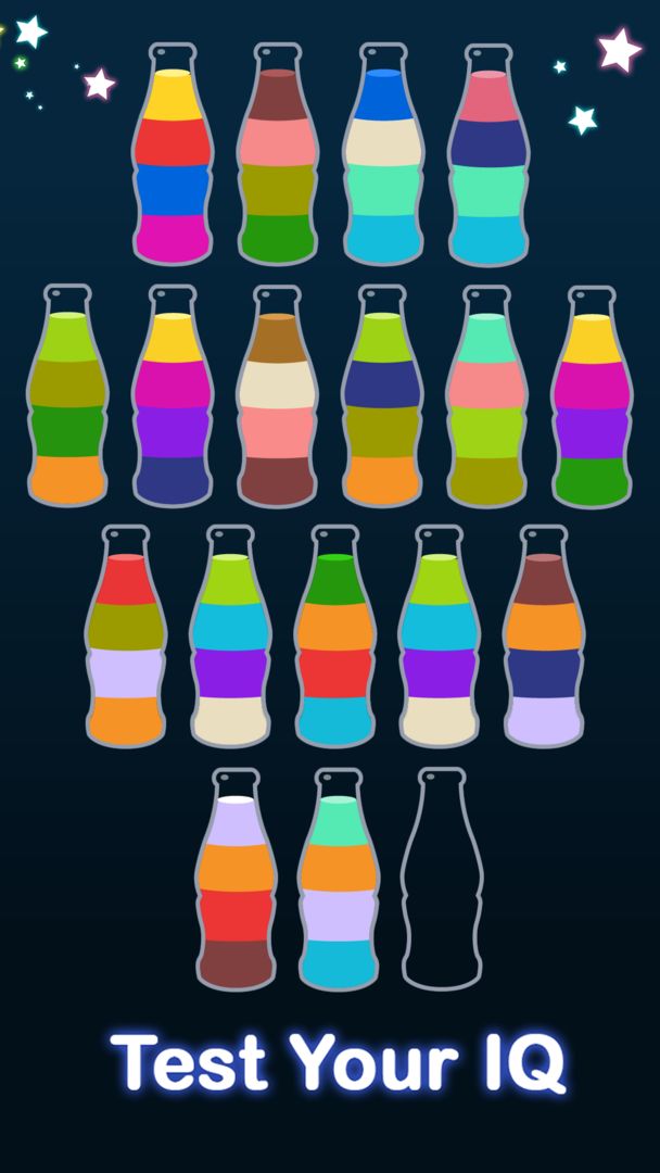 Screenshot of Soda Water Sort - Color Sort