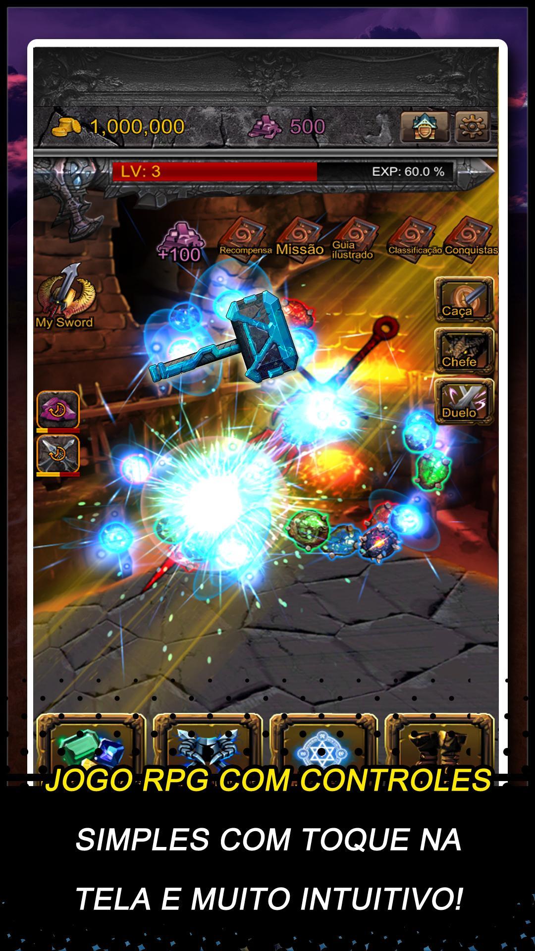 Captura de Tela do Jogo sword of thrones : Idle game