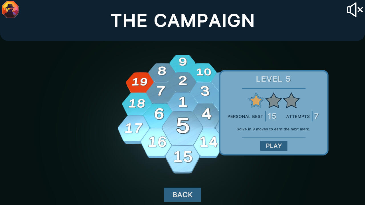 HEXAFLIP screenshot game