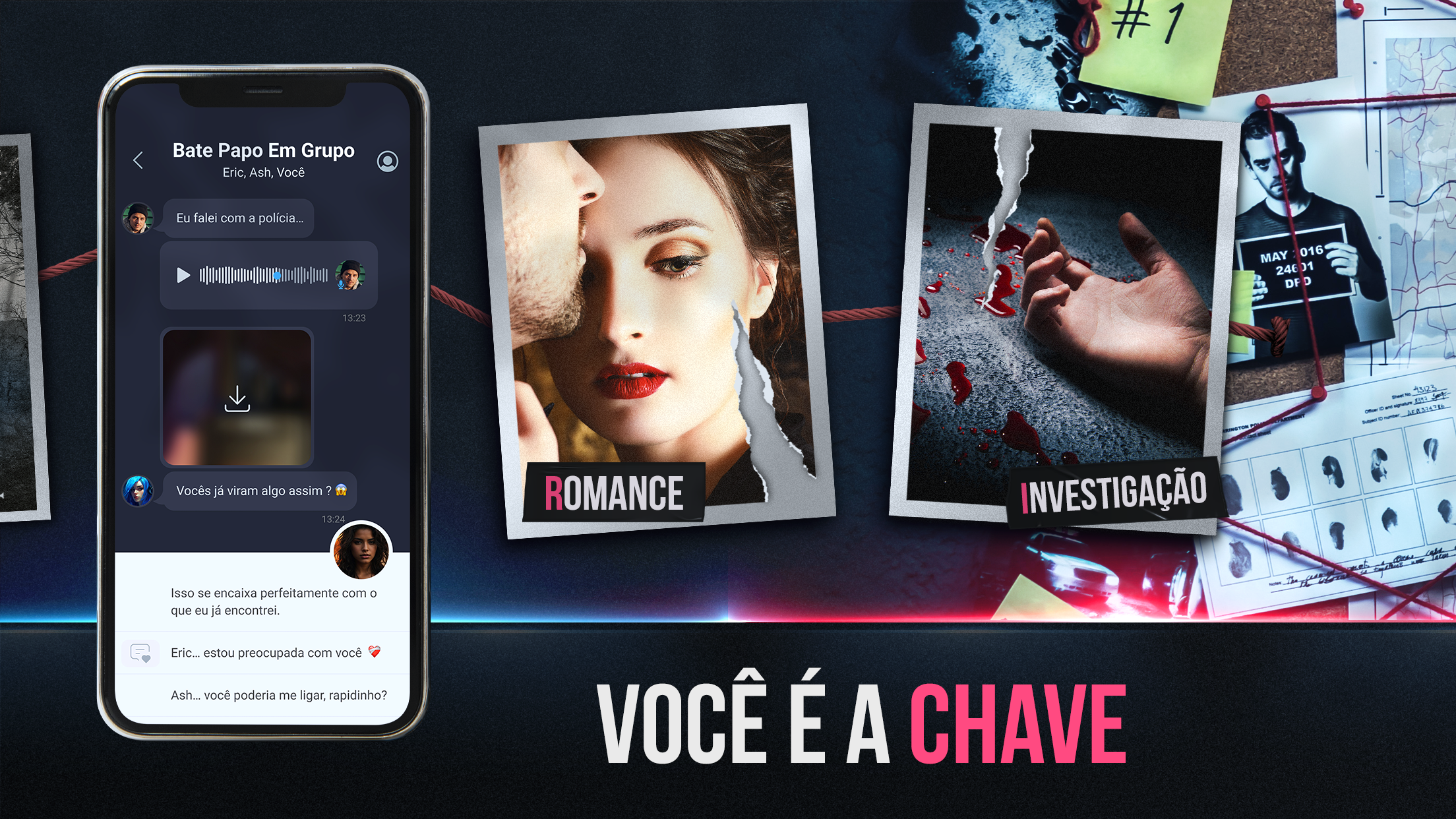 Captura de Tela do Jogo MOONVALE: Thriller de detetive