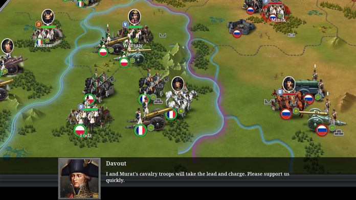 European War 6: 1804 Game Screenshot