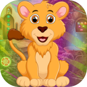 Melhores jogos de fuga 194 Majestic Lion Rescue Game