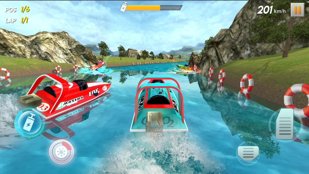 Screenshot of Powerboat Race 3D