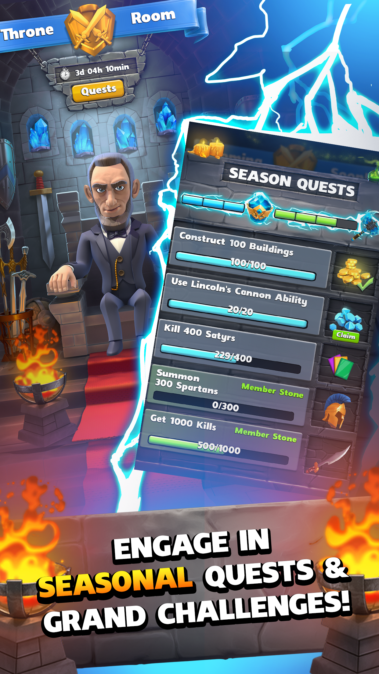 Century Siege: TD Battles Game Screenshot