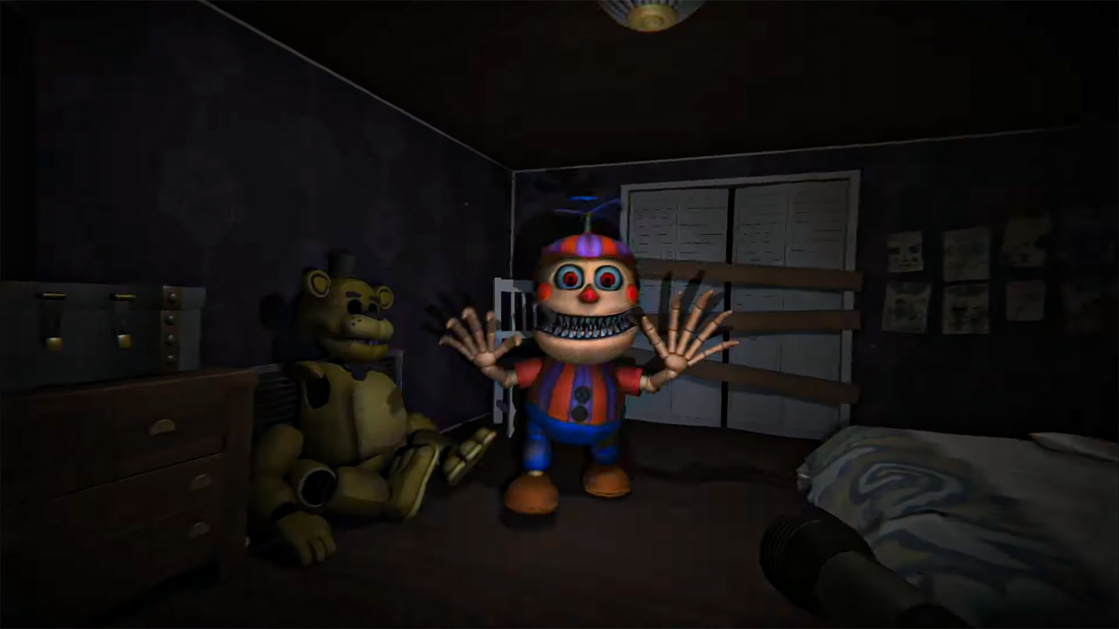 Screenshot of The Glitched Attraction FNAF