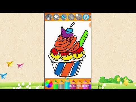 Food Coloring Game - Learn Colors for kids 비디오 스크린샷