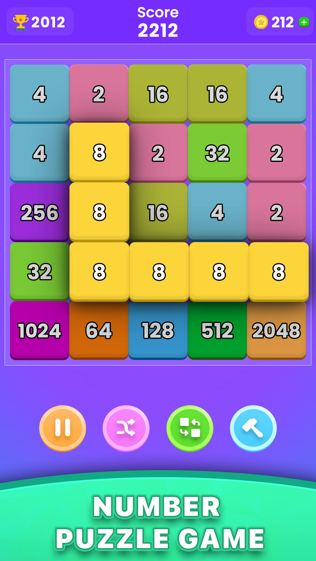 Скриншот игры Number Link: Merge The Numbers