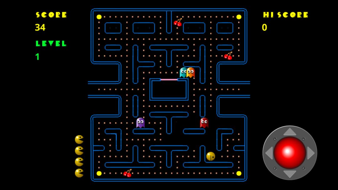 Screenshot of Adeve Pacman Classic