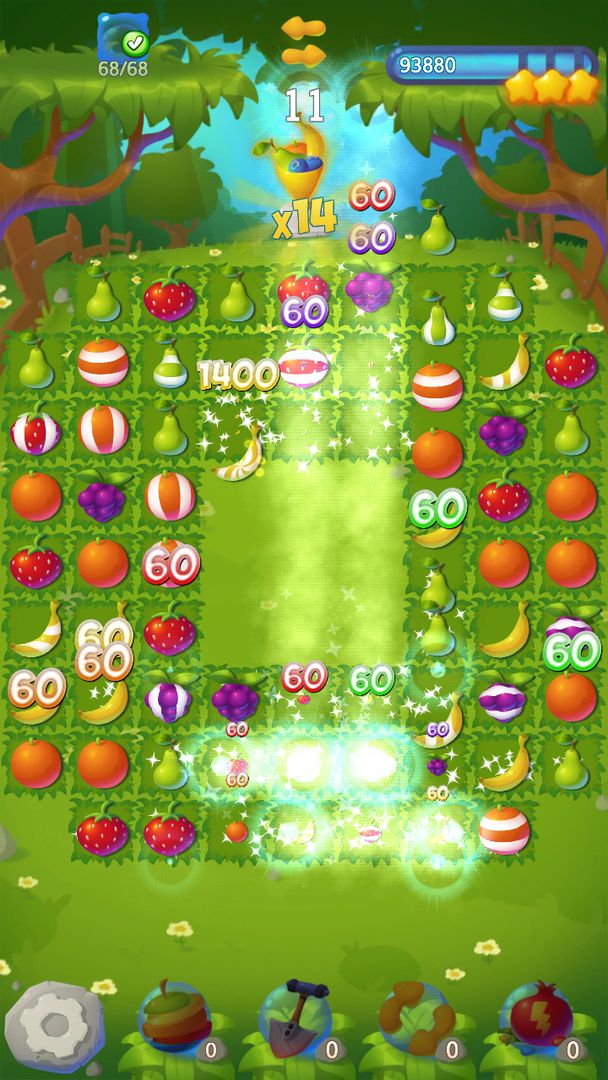 Fruit Yard: Match 3 Mania screenshot game
