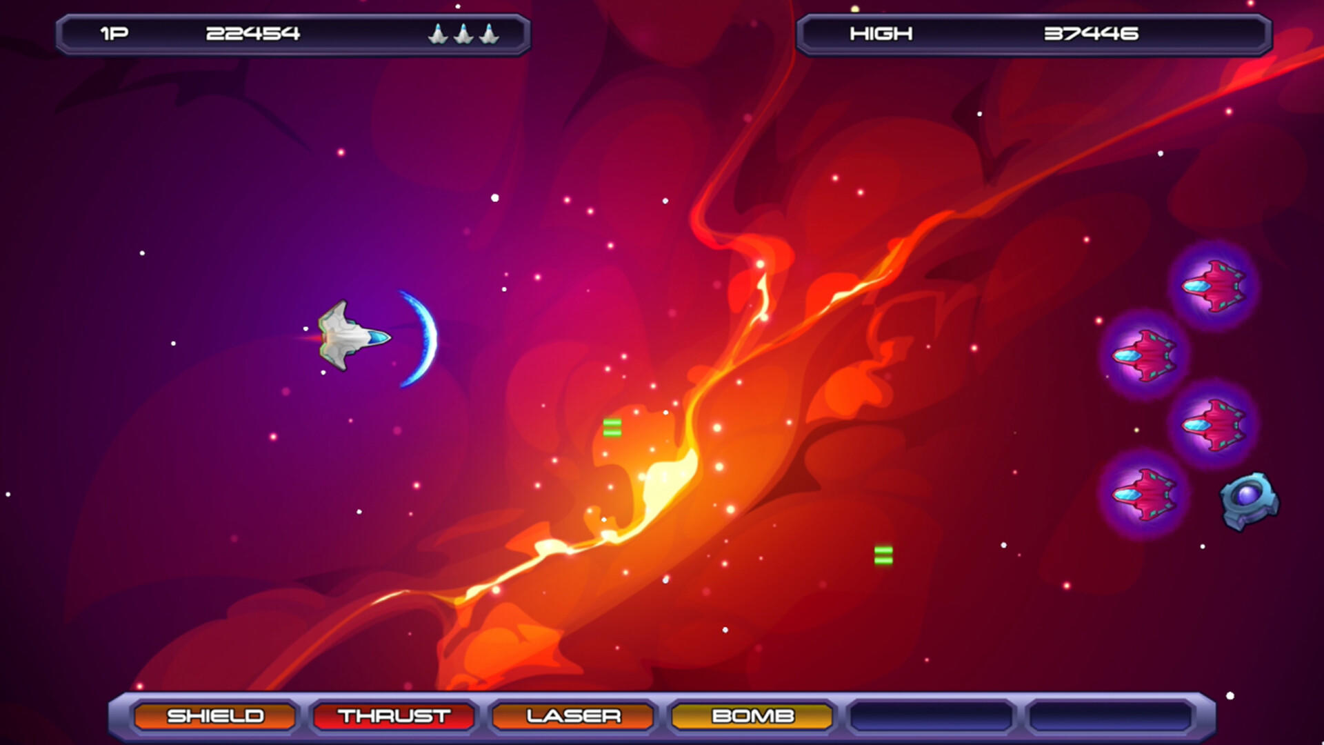Alpha Warrior Game Screenshot