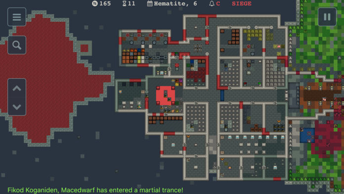 Dwarf Fortress Remote ภาพหน้าจอเกม