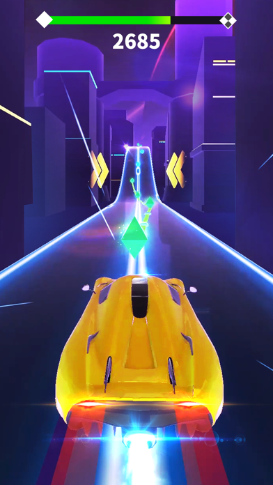 Racing Rhythm Game Screenshot