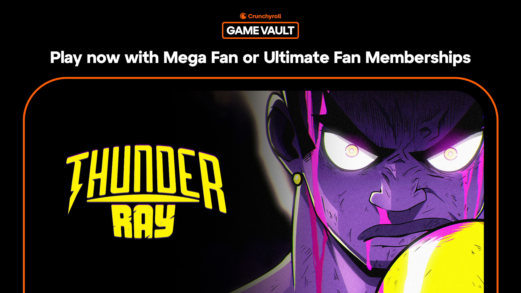 Crunchyroll: Thunder Ray Game Screenshot