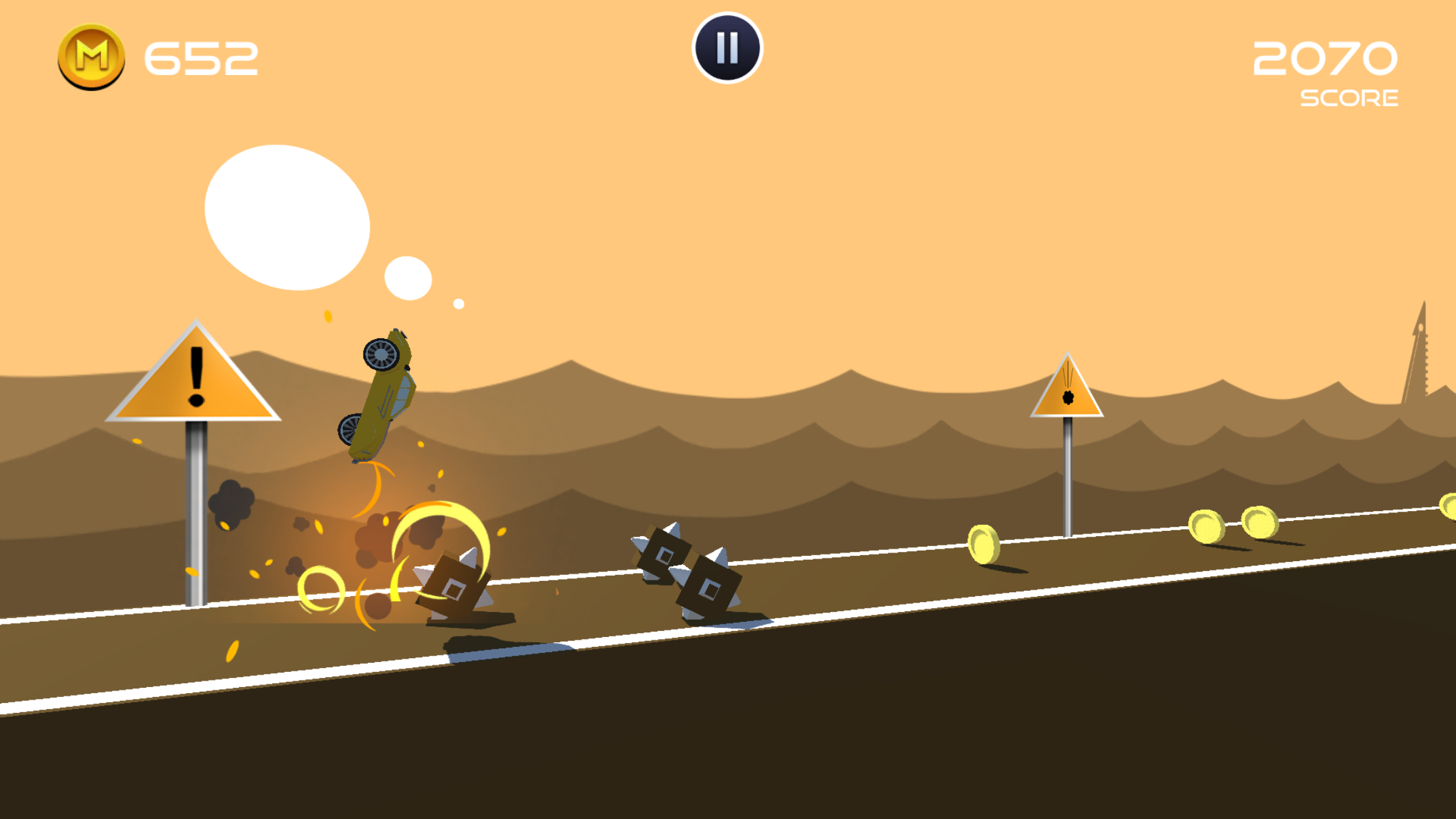 Motor Parkour Game Screenshot