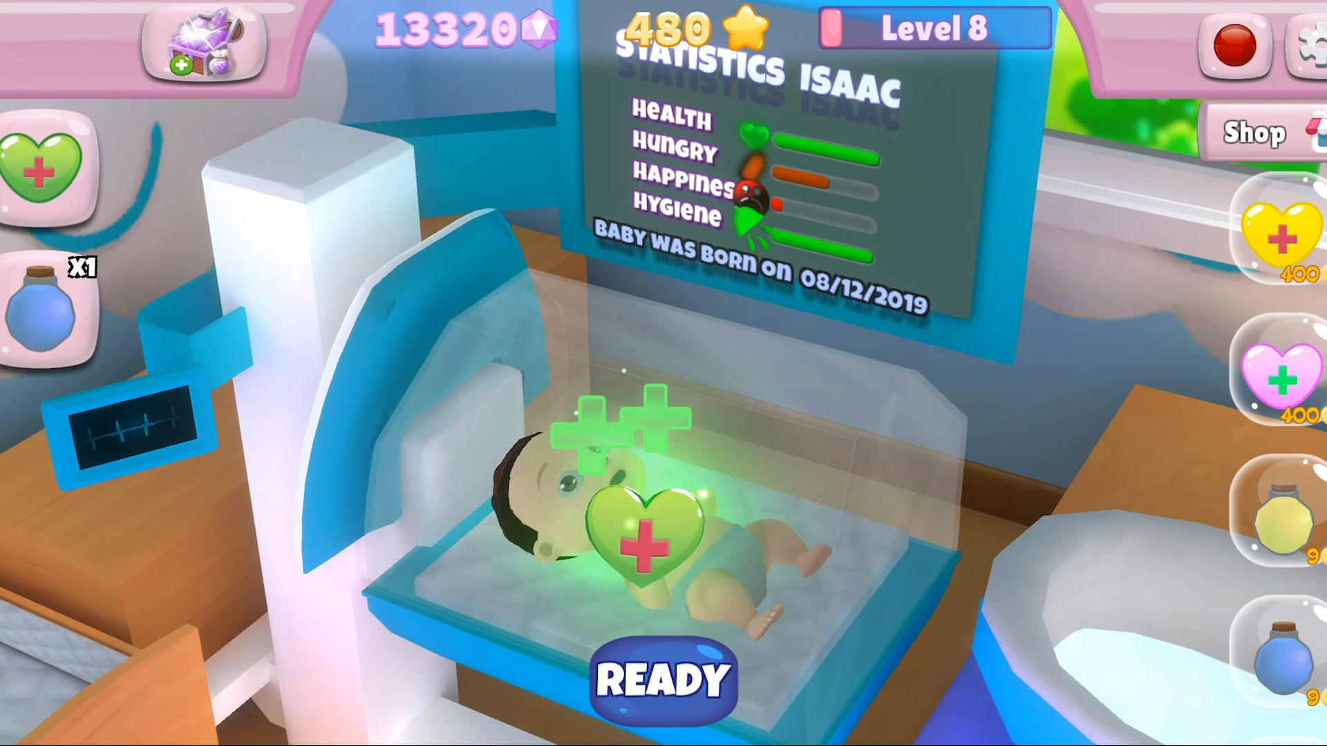 Screenshot of Alima's Baby Nursery