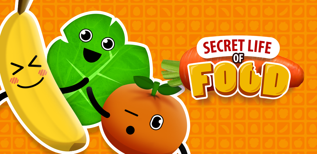Banner of Secret Life of Food -  Funny and Cute Minigames 