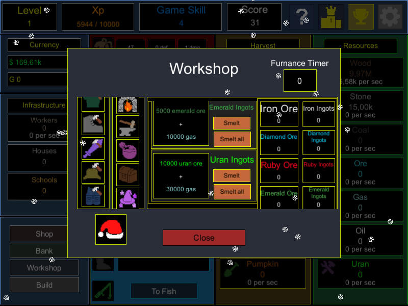 Idle Progress screenshot game