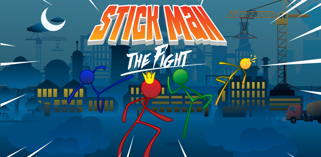 Banner of Stick Man: A Luta 