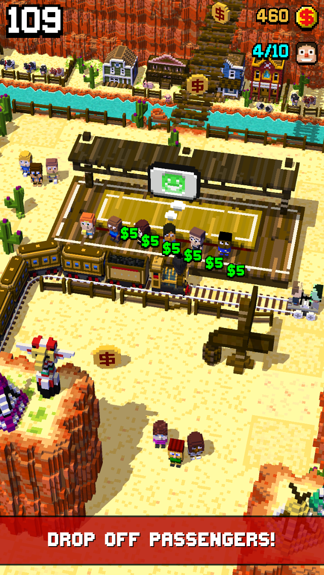 Tracky Train Game Screenshot