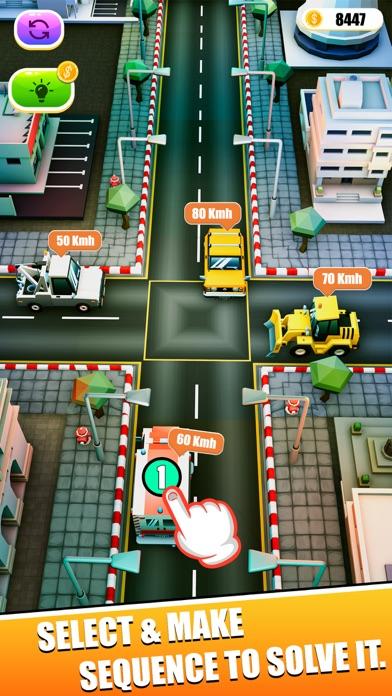 Captura de Tela do Jogo Traffic Master puzzle