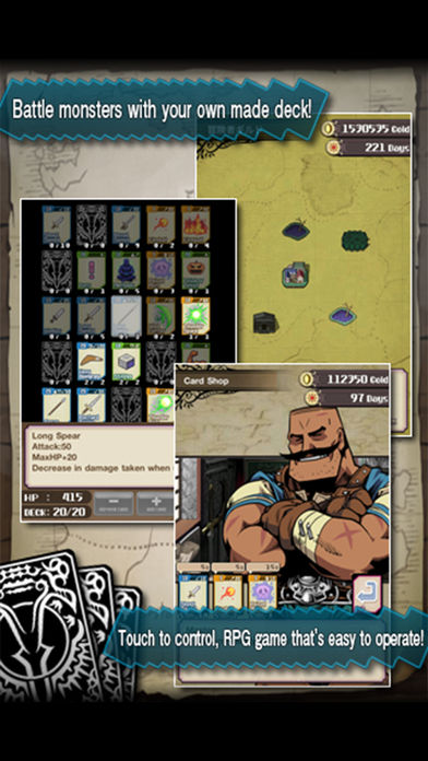 DeckMake Fantasy screenshot game