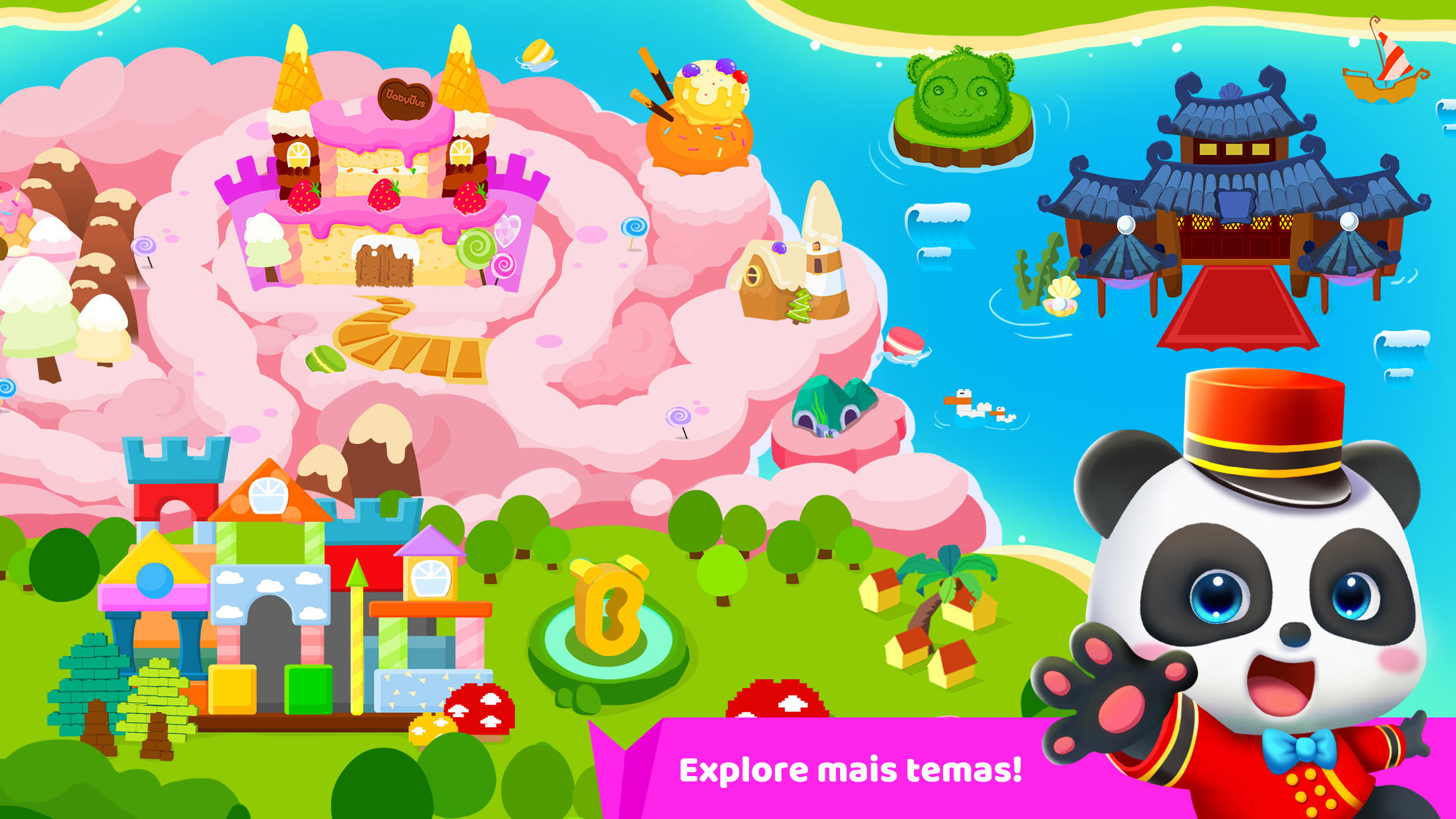 Captura de Tela do Jogo Hotel do Panda
