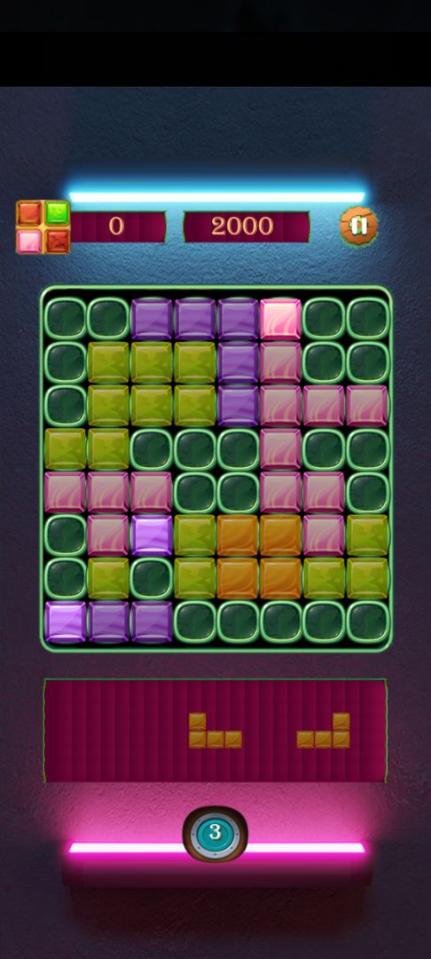 Block Tetris 게임 스크린 샷