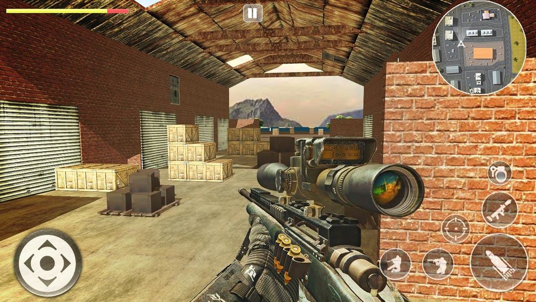 Screenshot of Fps Battleground Mission