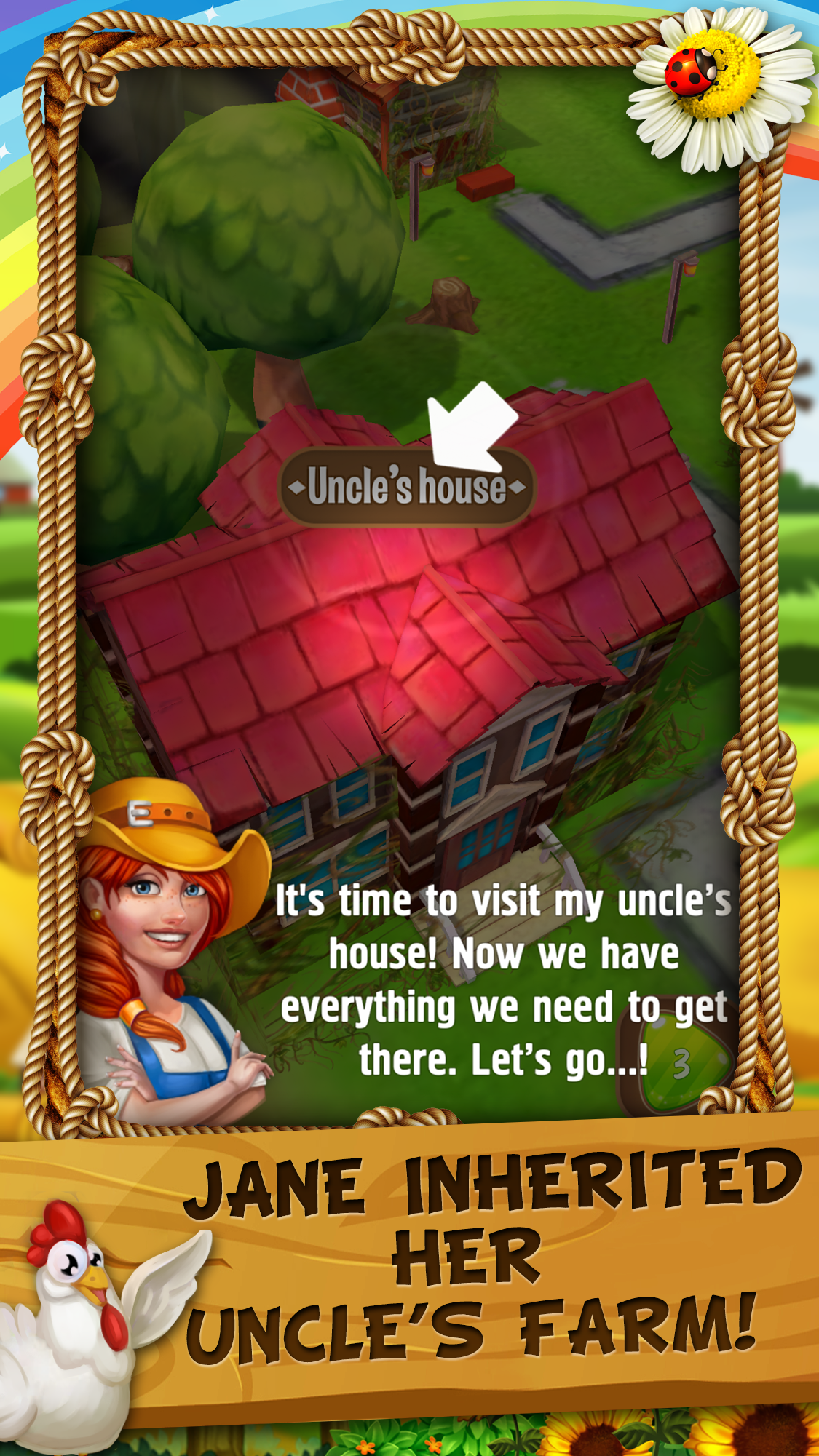 Jane's Ville - Farm Fixer Upper Game ภาพหน้าจอเกม