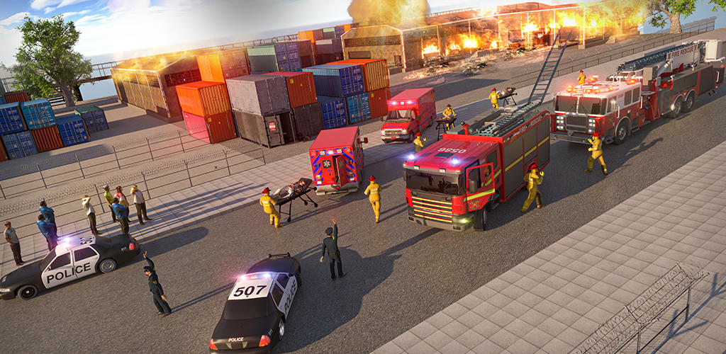 911 Спасательная Пожарная Машина 3d Игры Мобильная Версия Андроид.