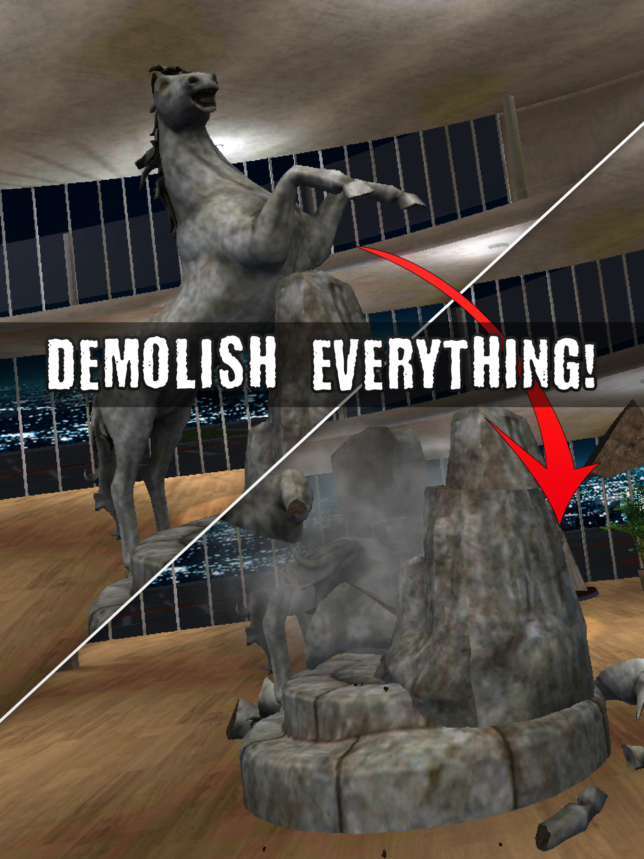 Destroy Stuff Game Screenshot