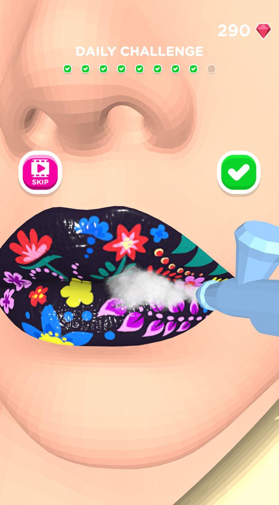 Screenshot 2 of Lip Art !! 3D 1.0