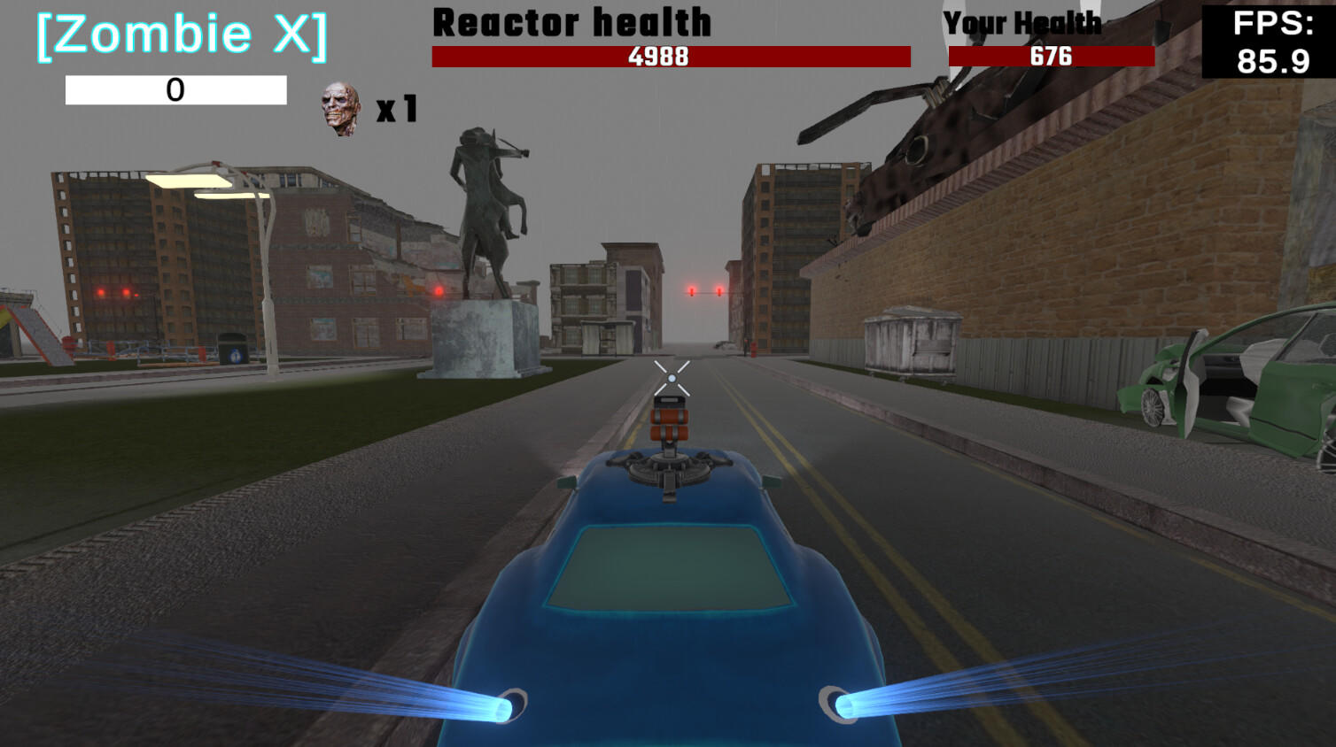 Dead city: Defense Game Screenshot