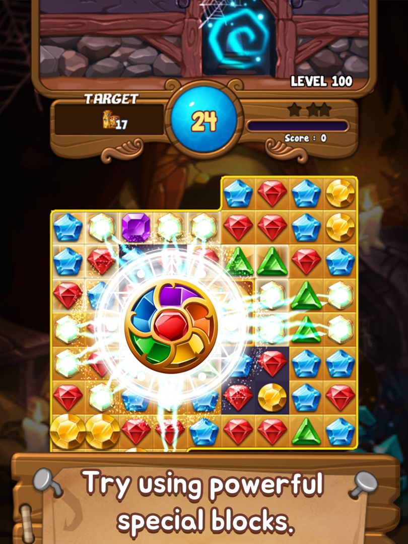 Screenshot of Jewels Time : Endless match