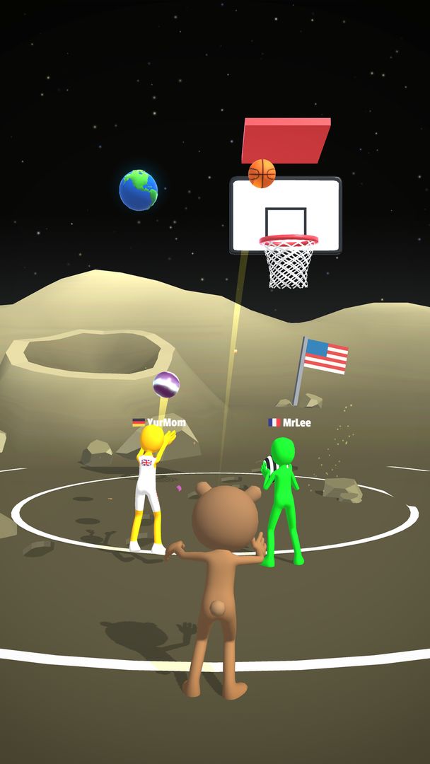 Five Hoops - Basketball Game遊戲截圖
