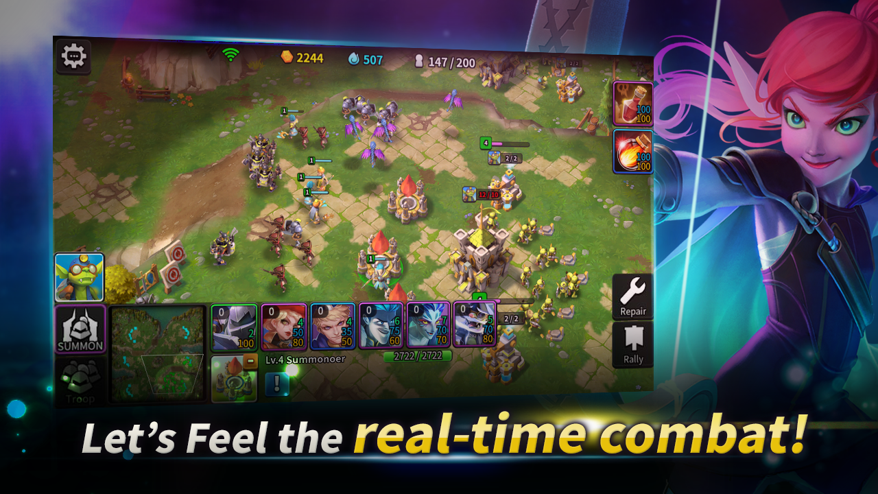 테일즈 아레나 CBT Game Screenshot