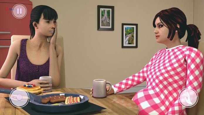 Pregnant Mom & Baby Simulator Game Screenshot