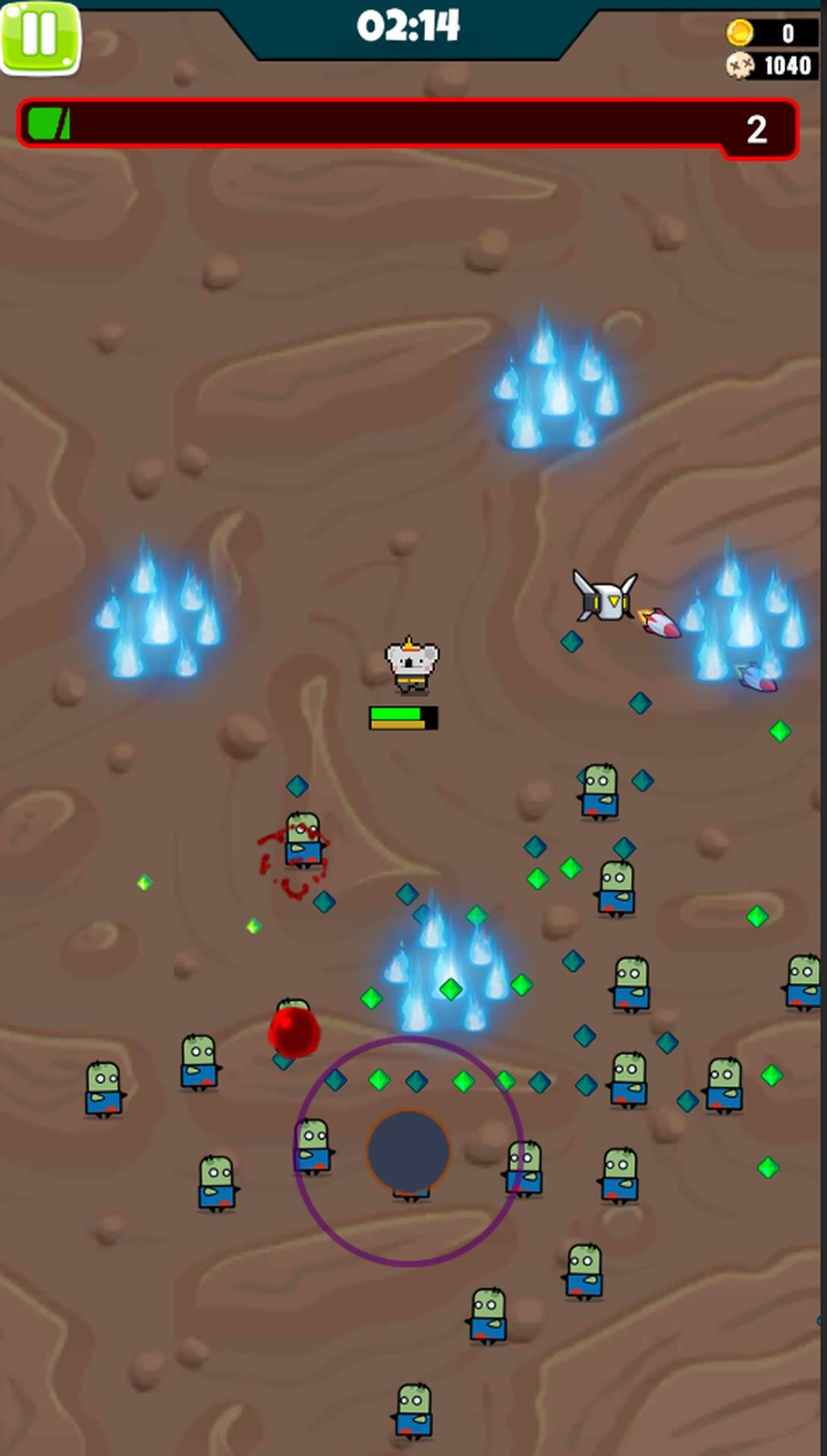 Screenshot of Monster Mayhem: Survival io