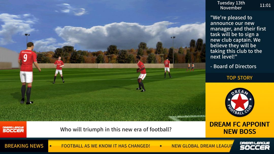 Dream League Soccer ภาพหน้าจอเกม