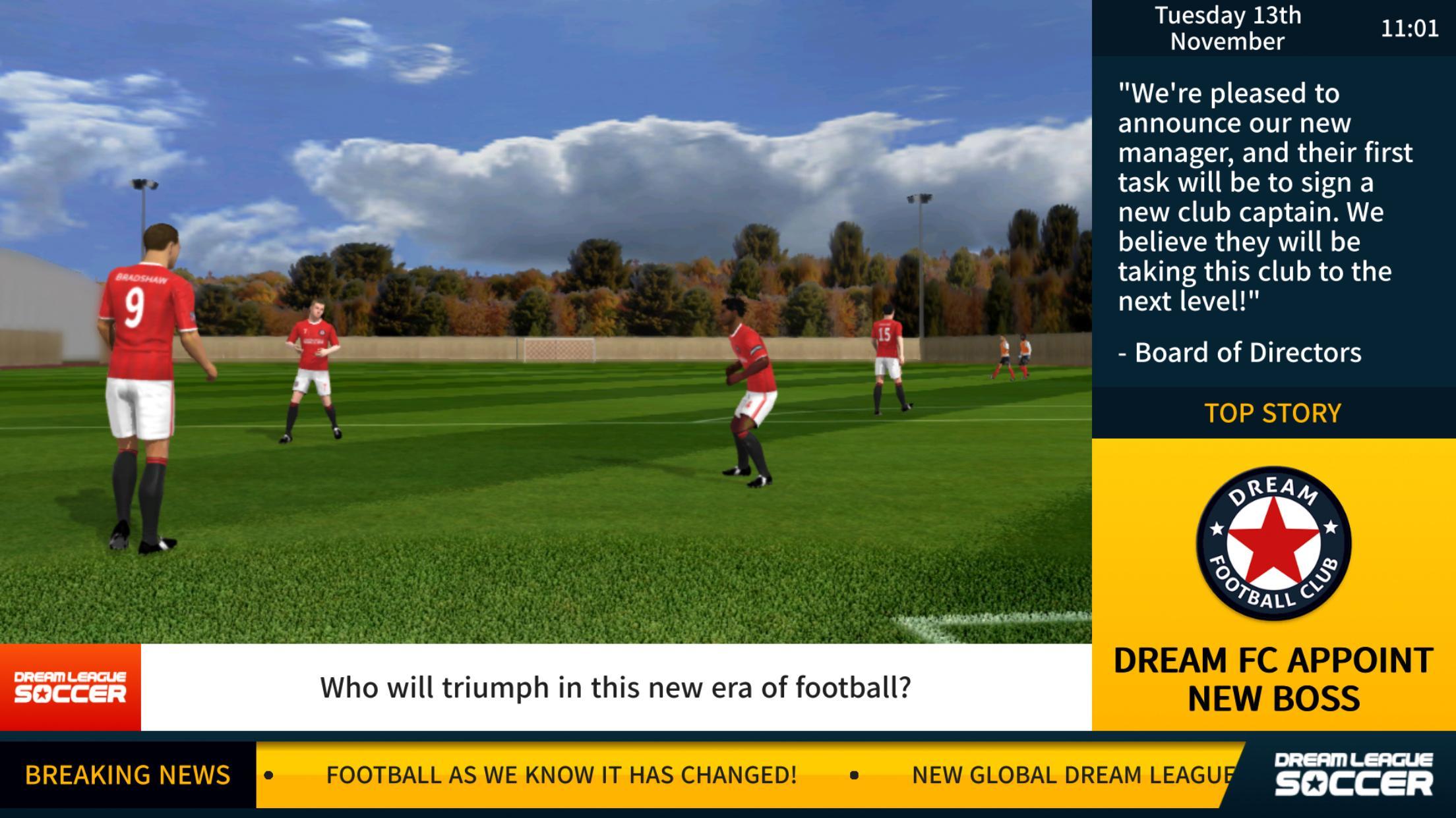 Dream League Soccer Game Screenshot