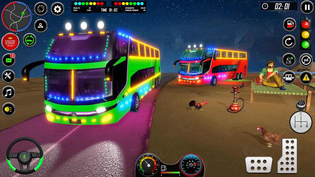버스 시뮬레이터: 버스 게임 게임 스크린 샷