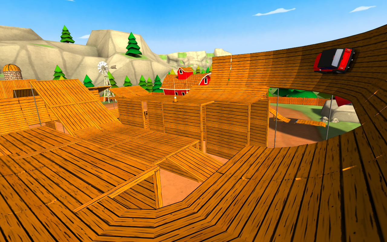 Truck Trials 2: Farm House 4x4 Game Screenshot