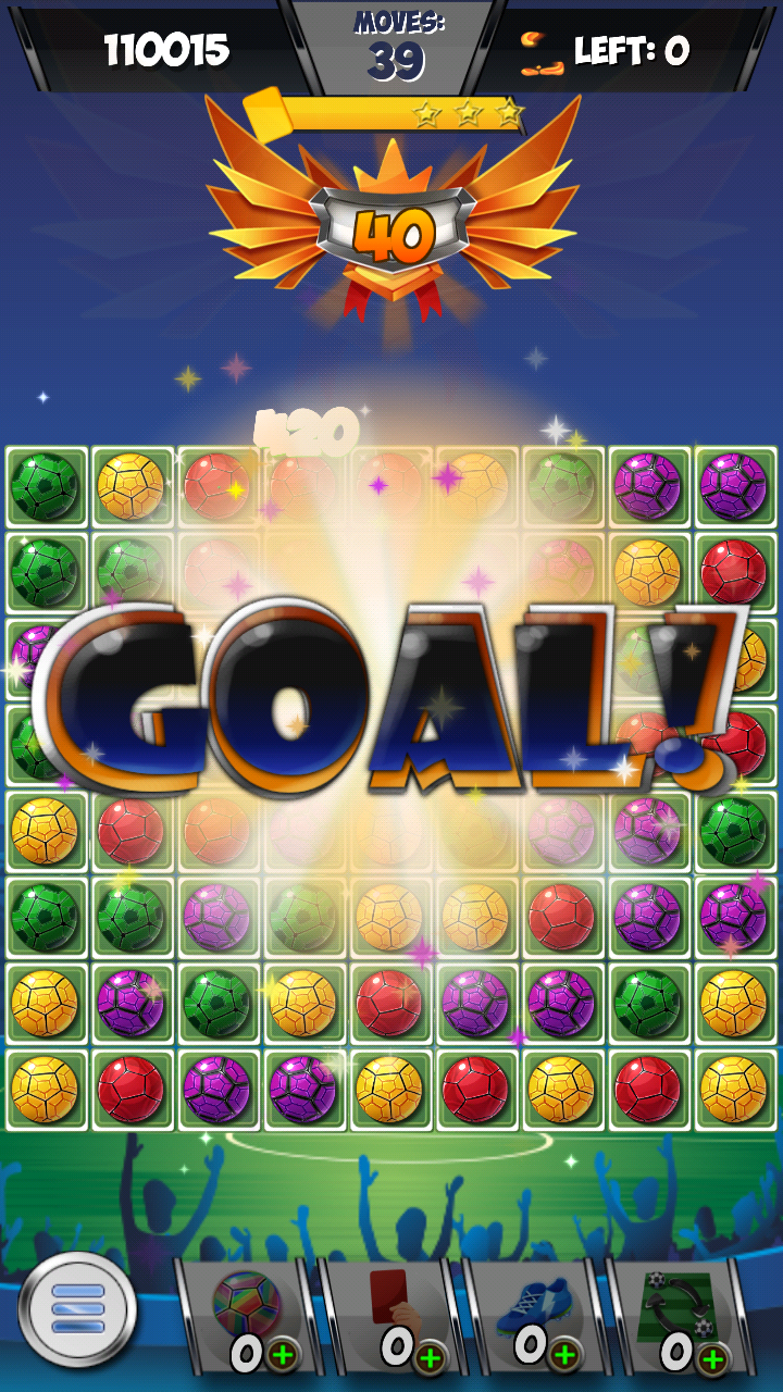 Euro Soccer Tournament - Match Game Screenshot