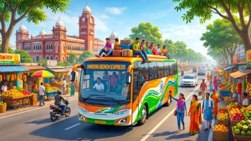 Bus Simulator India Game Sim Game Screenshot