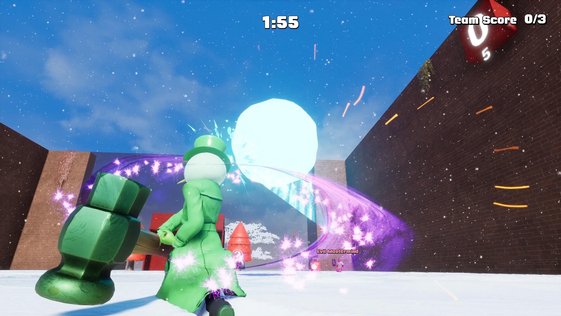 Friendly Snowball 게임 스크린 샷
