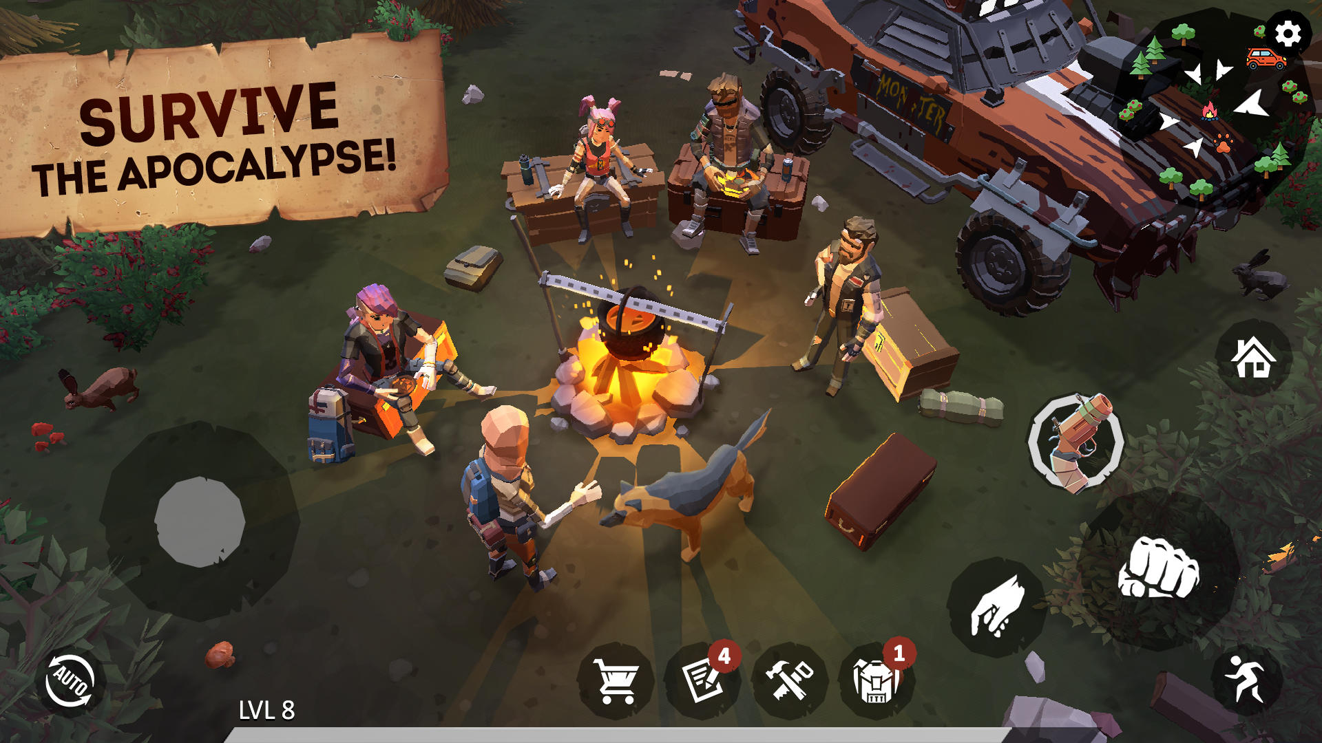 Cuplikan Layar Game Last Survivor: Zombie Survival