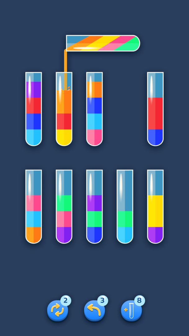 Screenshot of Water Sort Puz - Color Game